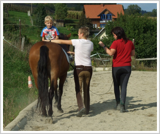 verkehrt reiten