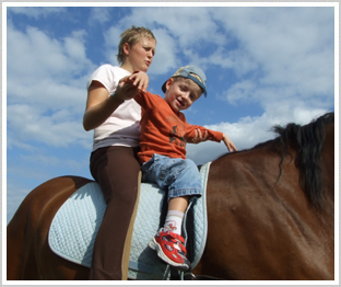 reiten ohne hände